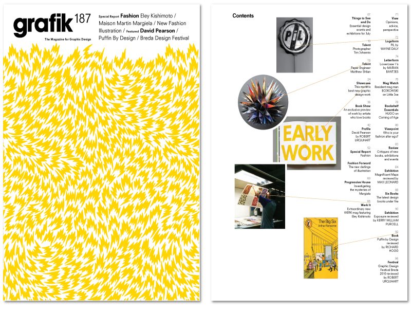 Tom Walsh Design - Grafik Magazine 1