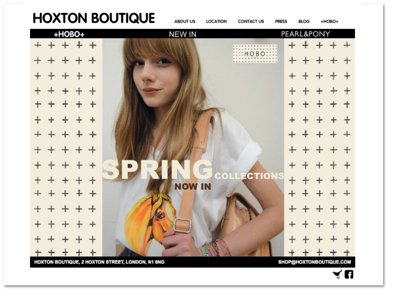 Tom Walsh Design - Hoxton Boutique SS11