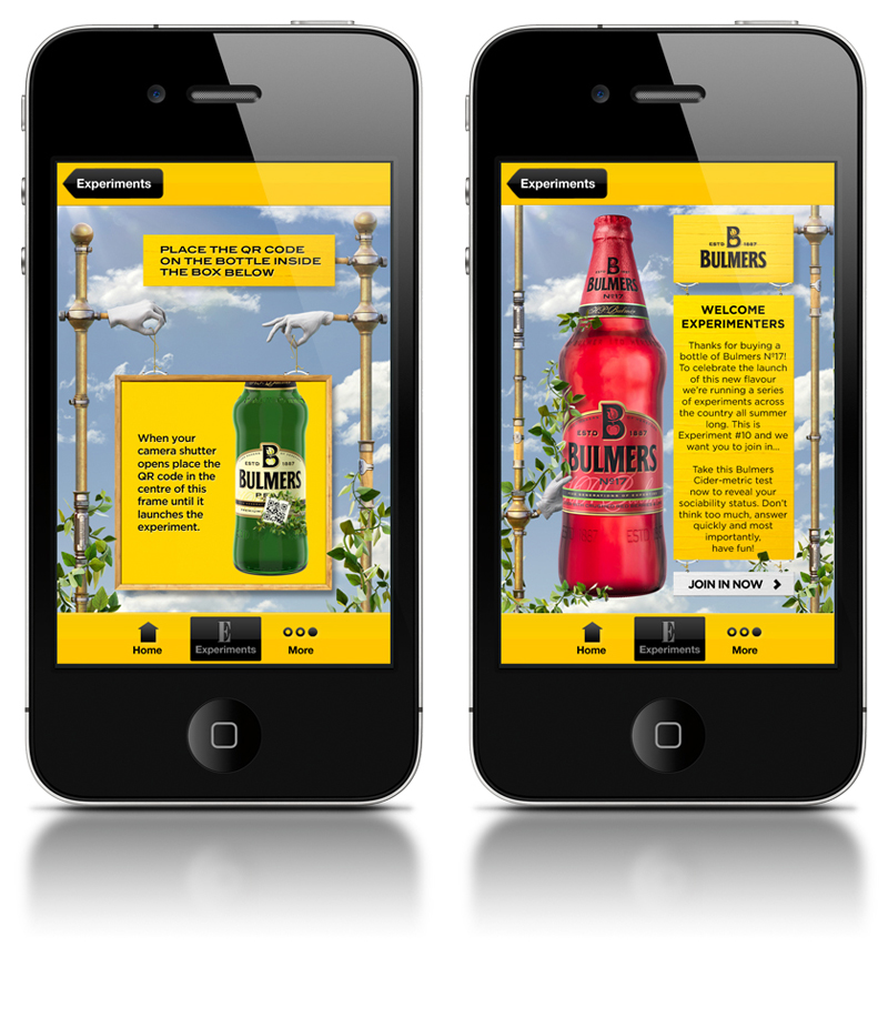 Bulmers iPhone & Android App