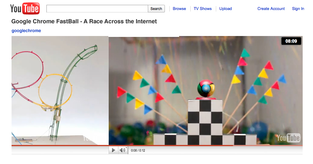 Google Chrome 'fastball'