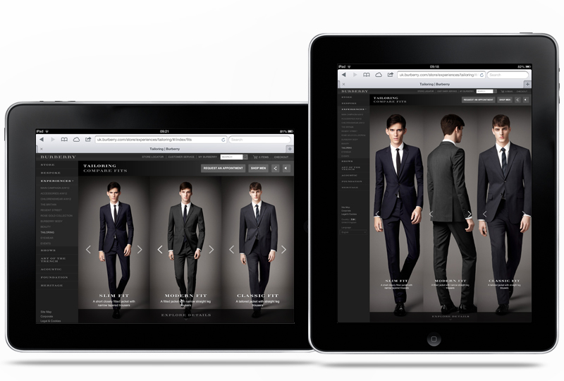 Burberry Tailoring - Tom Walsh Design